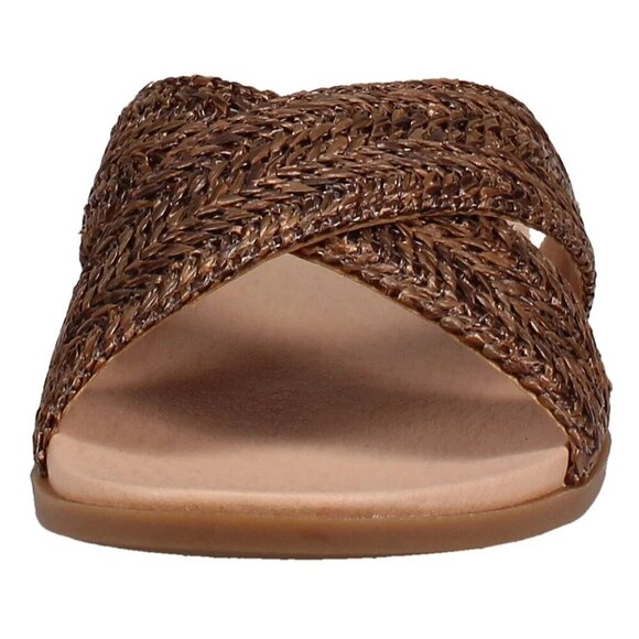 Draper James Women's Raffia Sandal, Brown - Picture 4 of 6